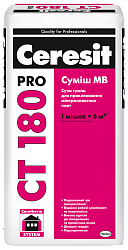 Смесь для приклеивания МВ Ceresit CT 180 Pro