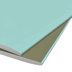 Moisture-resistant plasterboard Knauf GKPV 12.5*3000*1200