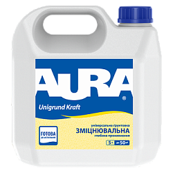 Грунтовка глубокопроникающая Aura UniGrund Kraft 10 л
