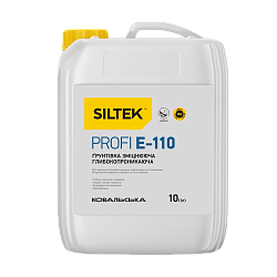Грунтовка глубокопроникающая укрепляющая Siltek E-110 Profi, 10 л
