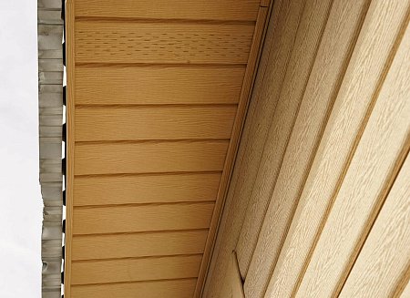 Siding soffit