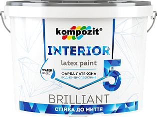 Краска интерьерная Kompozit INTERIOR 5, 14 кг