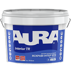 Acrylic paint Aura Interior TR mat base for tinting, 9 l