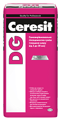 Self-leveling gypsum-cement mixture (layer thickness from 3 to 30 mm) Ceresit DG