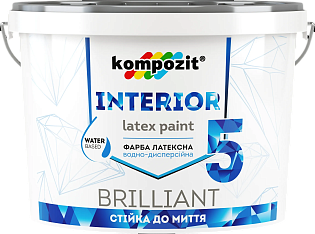 Фарба інтер'єрна Kompozit INTERIOR 5, 7 кг