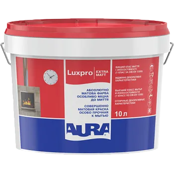 Фарба акрилова водоемульсійна Aura Luxpro ExtraMatt база під тонування, 9 л