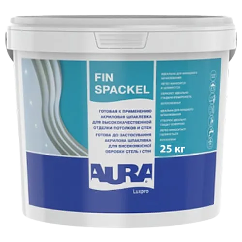 Шпаклевка Aura Luxpro Fin Spaсkel, 25 кг