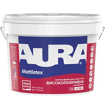 Фарба акрилатна водоемульсійна Aura Mattlatex TR база під тонування