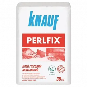 Клей для гипсокартона Knauf PERLFIX, 25 кг (монтажный)