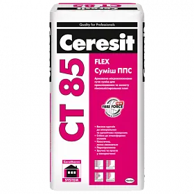 Смесь ППС для крепления и защиты плит из пенополистирола Ceresit СT 85