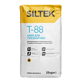 Клей для гипсокартона Siltek T-88, 25 кг