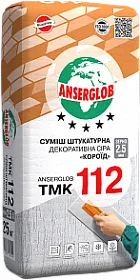 Смесь штукатурная декоративная «короед» ANSERGLOB ТМК 112 серая 